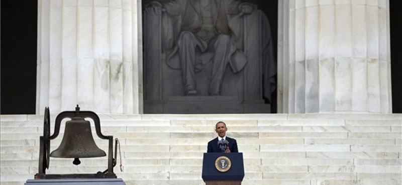 Obama tömegek előtt emlékezett meg Martin Luther Kingről