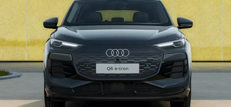 Magyarországon a 641 kilométeres hatótávú vadonatúj elektromos Audi Q6 e-tron