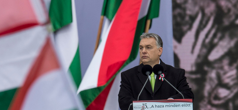 A Nemzeti Múzeumnál lép fel Orbán március 15-én