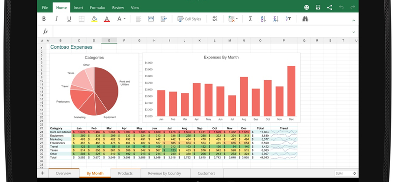 Itt van ingyen a teljes Microsoft Office, most már androidos táblagépekre is