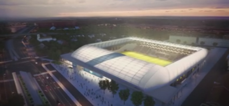 Látványvideó: tomboló tömeget álmodnak az épülő MTK-stadionba