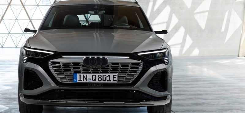 Magyarországon az új Audi Q8 e-tron villanyautók