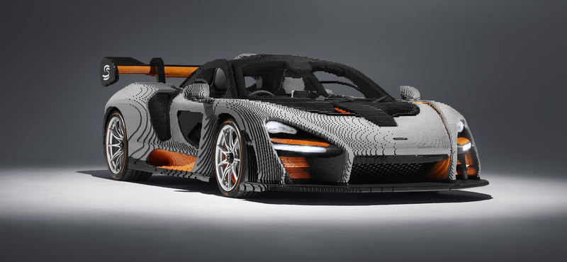 Lenyűgöző ez a félmillió Lego-kockából épített McLaren Senna