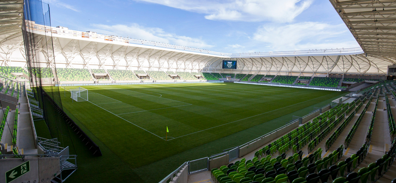 Legalább egy meccs erejéig az edzőpálya helyett mégiscsak a 15 milliárdos stadionban játszik a Haladás