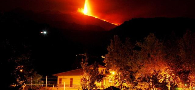 Kitört az Etna