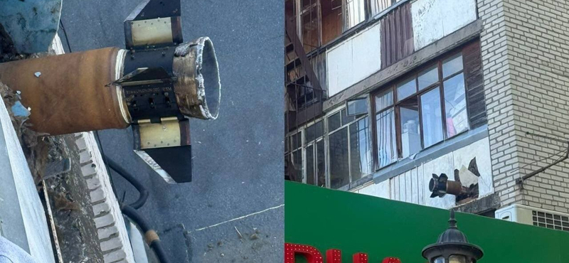 Egy társasház erkélyébe fúródott egy drónra kilőtt légvédelmi rakéta Moszkva közelében