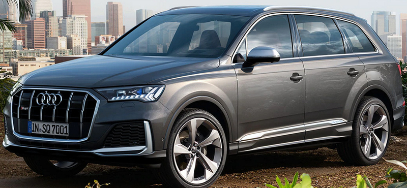 Amerikában 500 lóerős benzinmotort kap a nálunk dízel Audi SQ7/SQ8 