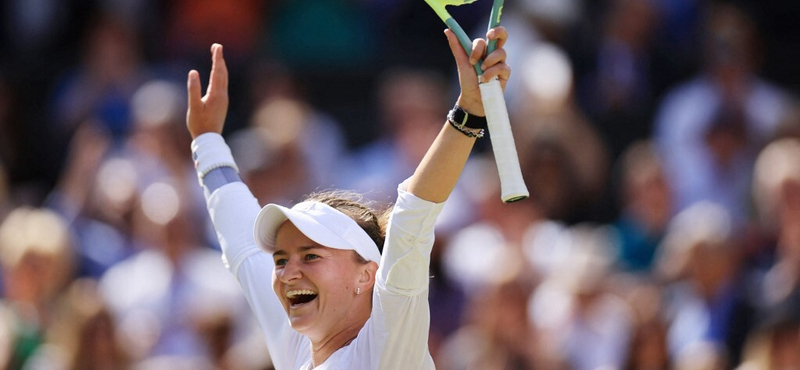 Krejcikova a női bajnok Wimbledonban