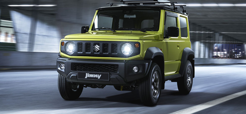 Cuki terepjáró: Hazánkban az apró Suzuki Jimny, és már ára is van