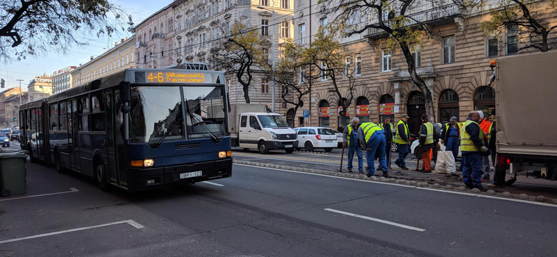 Közlekedő Tömeg: Még több helyen vánszorognak mostantól a körúti villamosok