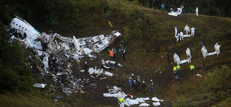 Megvan a brazil csapattal lezuhant gép feketedoboza