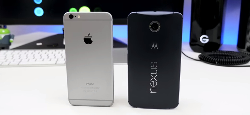 Izgalmas összecsapás: iPhone 6 Plus vs. Nexus 6