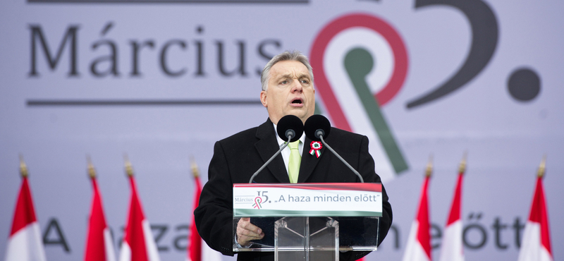 A Kossuth téren mond beszédet Orbán Viktor március 15-én