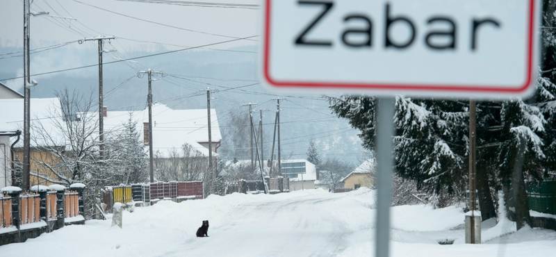 Mínusz 24 fokot mértek Zabaron