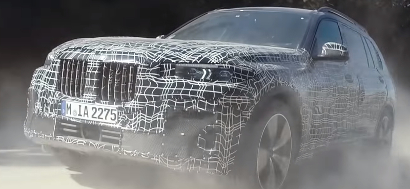 Kedvcsináló videón a sivatagban és hóban nyúzott BMW X7