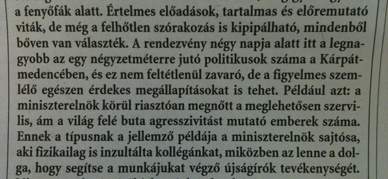 Orbán sajtósa agresszív, szervilis figura a Magyar Nemzet szerzője szerint