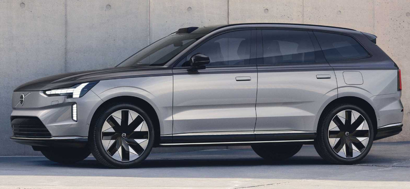 Csak 4 ülése van a Volvo hatalmas elektromos luxus SUV-jának