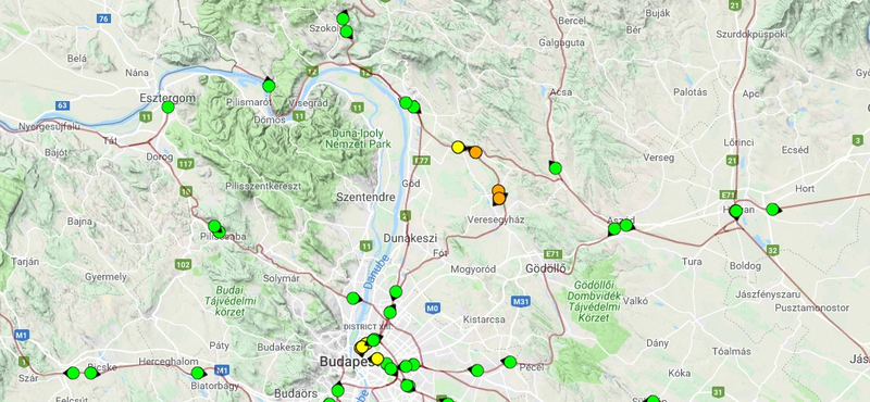 Késnek a vonatok a Budapest–Veresegyház–Vác vonalon