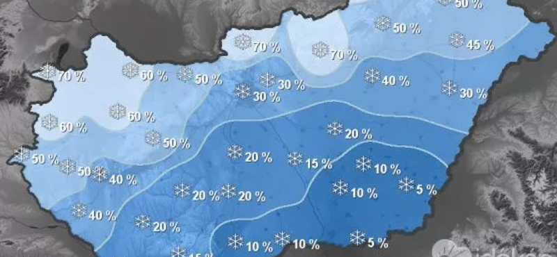 Idén is elmarad az igazi ősz, hétfőn már hózápor lehet