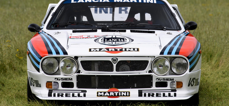 Eladó Walter Röhrl ikonikus Martini festésű Lanciája