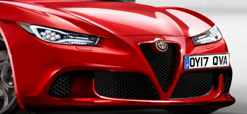 Jön a gyönyörű Alfa Romeo 6C: Az olaszok nem felejtettek el rajzolni