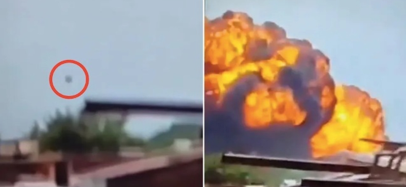 Videóra vehették a lezuhant indiai repülőgép vészkijáratának leszakadt ajtaját – videó