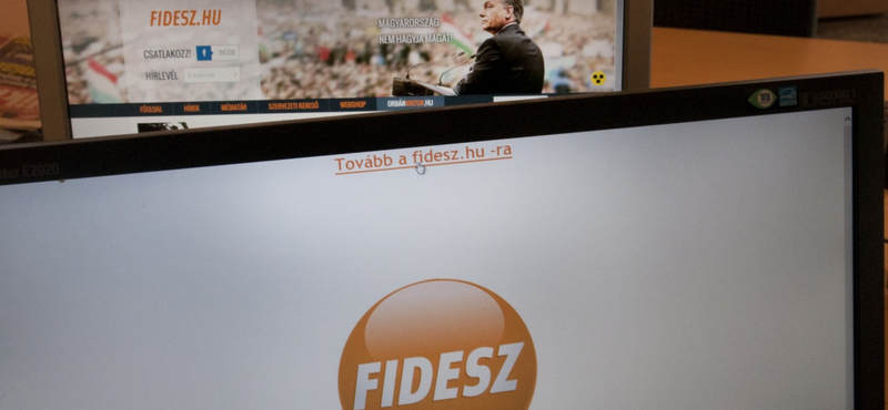 Jó sok közpénzbe került a Fidesz honlapja is