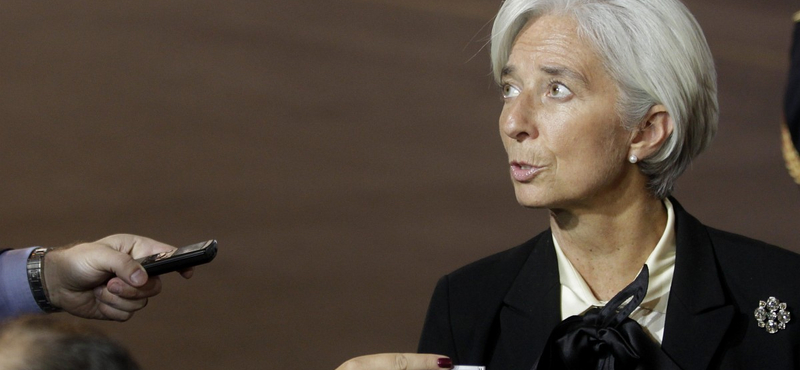 Lagarde: még nincs itt az ideje Kína beavatkozásának