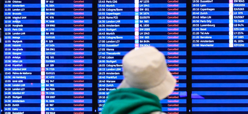 Több száz járatot töröltek a német repülőtéri sztrájkok miatt – fotók