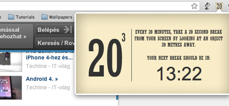 Így vigyázhat a szemünkre a Chrome!