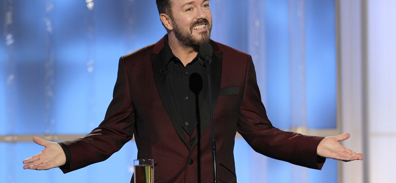 "Aprócska a péniszem, de működik" - Ricky Gervais a Golden Globe-on 