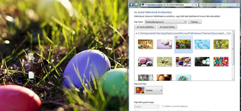 Letölthető húsvéti témák Windowshoz
