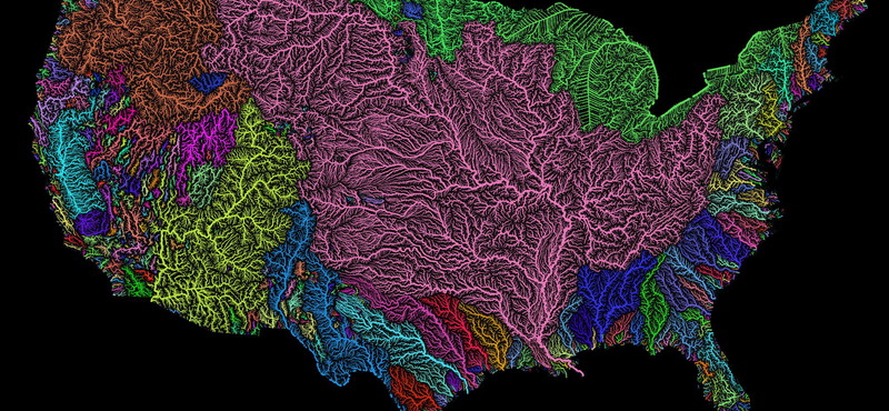 Zseniális térképet csinált Amerikáról egy magyar geográfus