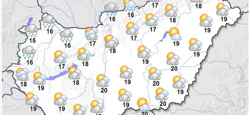 Valamivel több napsütéssel, de marad az őszi időjárás