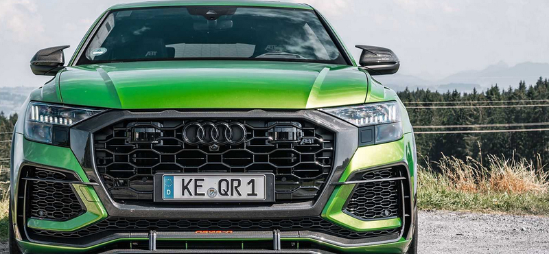 Így gyorsul a 740 lóerős Audi Q8 – videó