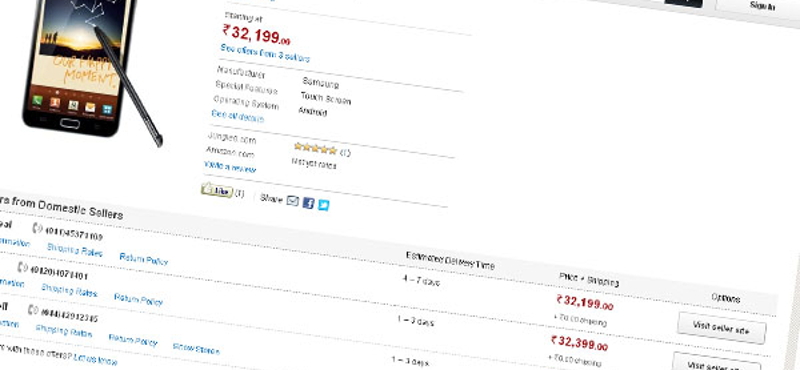 Indiában is elindult az Amazon