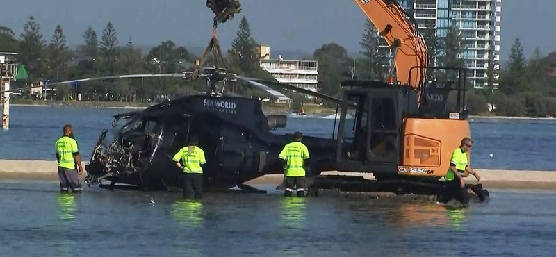 Összeütközött két helikopter Ausztráliában, a balesetnek 4 halottja és 3 súlyos sérültje van