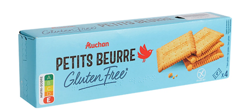 Gluténos az Auchan gluténmentes keksze, visszahívták a forgalomból