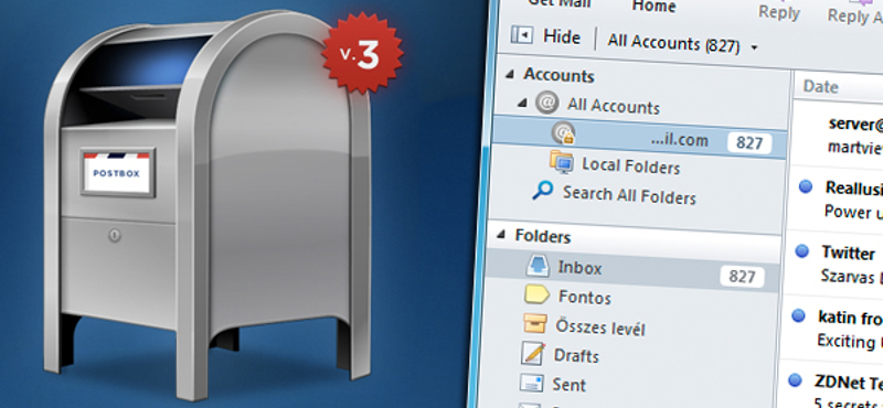 Megjelent a Postbox 3: az igazán kényelmes levelezőprogram