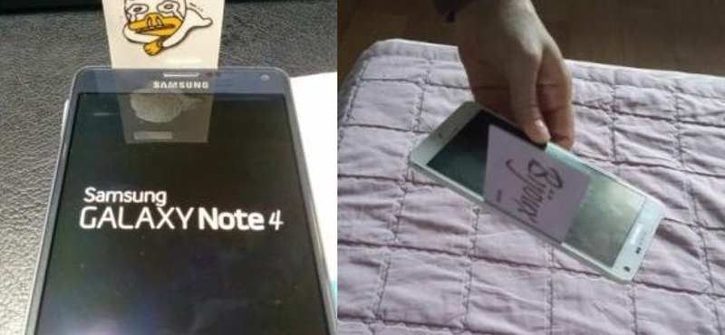 Ez igazán kínos lehet: problémák a Galaxy Note 4 képernyőjével?