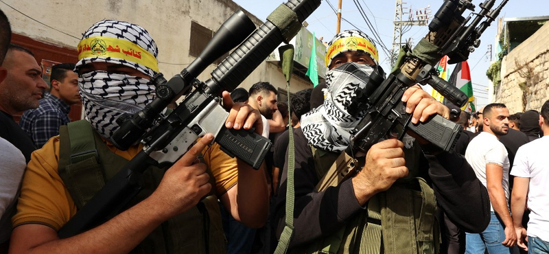 Az izraeli hadsereg megölt négy palesztin fegyverest Ciszjordániában