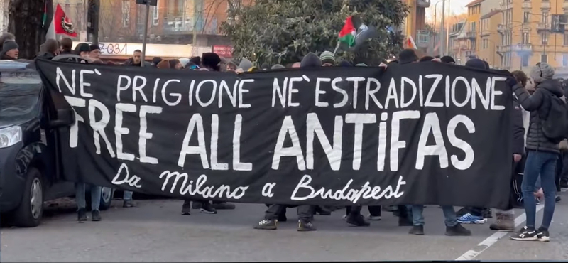 Nem kapott szót a Fidesz az olasz antifa I. S. ügyéről szóló hétfői EP-vitán
