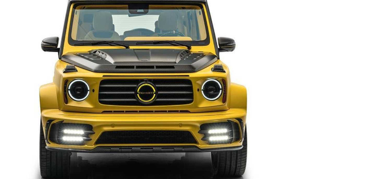 Szupersárga 850 lóerős Mercedes G-osztály érkezett