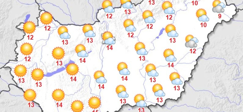 Napközben derült időnk lesz, éjjel viszont már fagyhat is