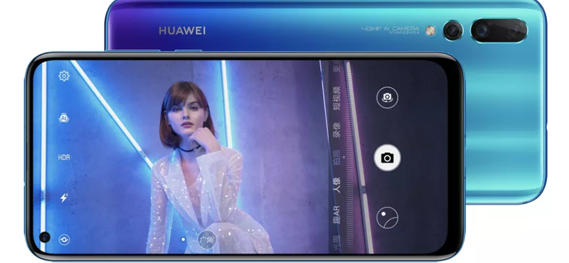 Beérték a Samsungot: itt a Huawei első, lyukasztott kijelzős mobilja