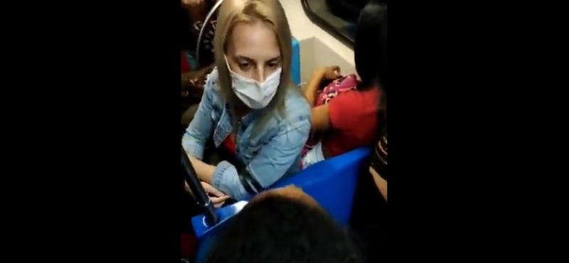 Rendőrök vittek ki egy magyar nőt a brazil metróból, a tömeg azt ordibálta, rasszista