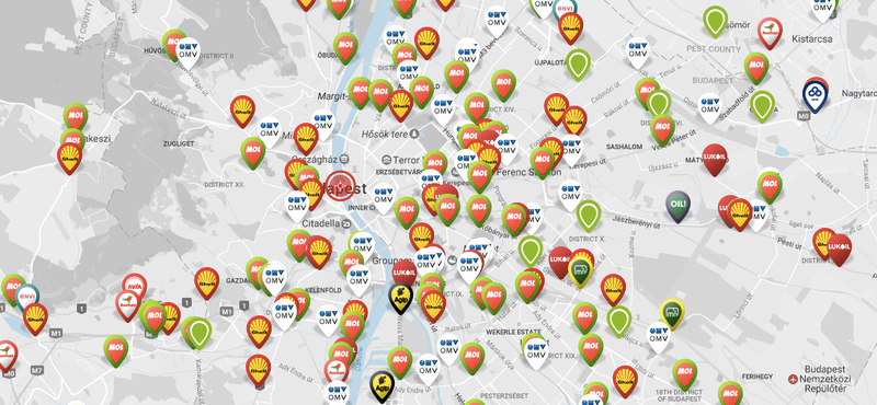 Nézzen rá erre, ezért nem mindegy, hol tankol: 110 forint különbség is van literenként