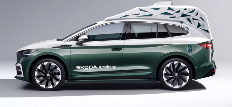 Mini konyha, iroda és hálószoba is van a Skoda Roadiaq elektromos lakóautóban