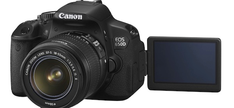 Megérkezett a Canon EOS 650D - kezdőknek is jó választás