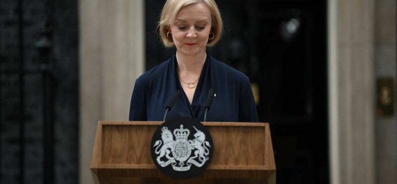 Lemondott Liz Truss, mindössze 44 napig volt brit miniszterelnök